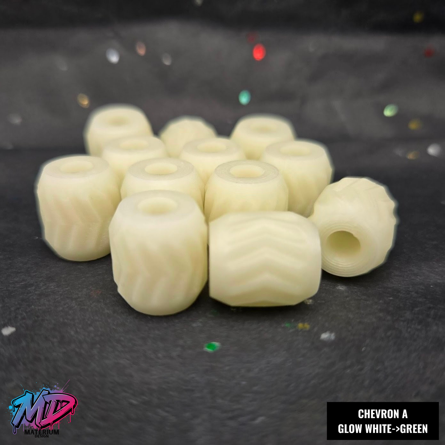 Paracord Bead Collection - Variety of Designs & Color