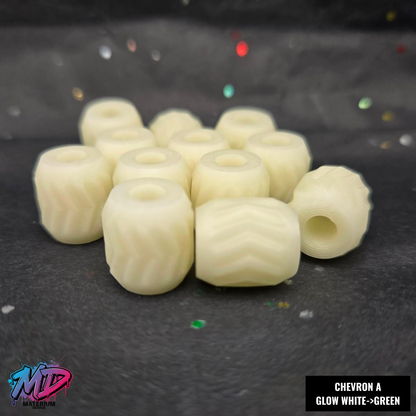 Paracord Bead Collection - Variety of Designs & Color