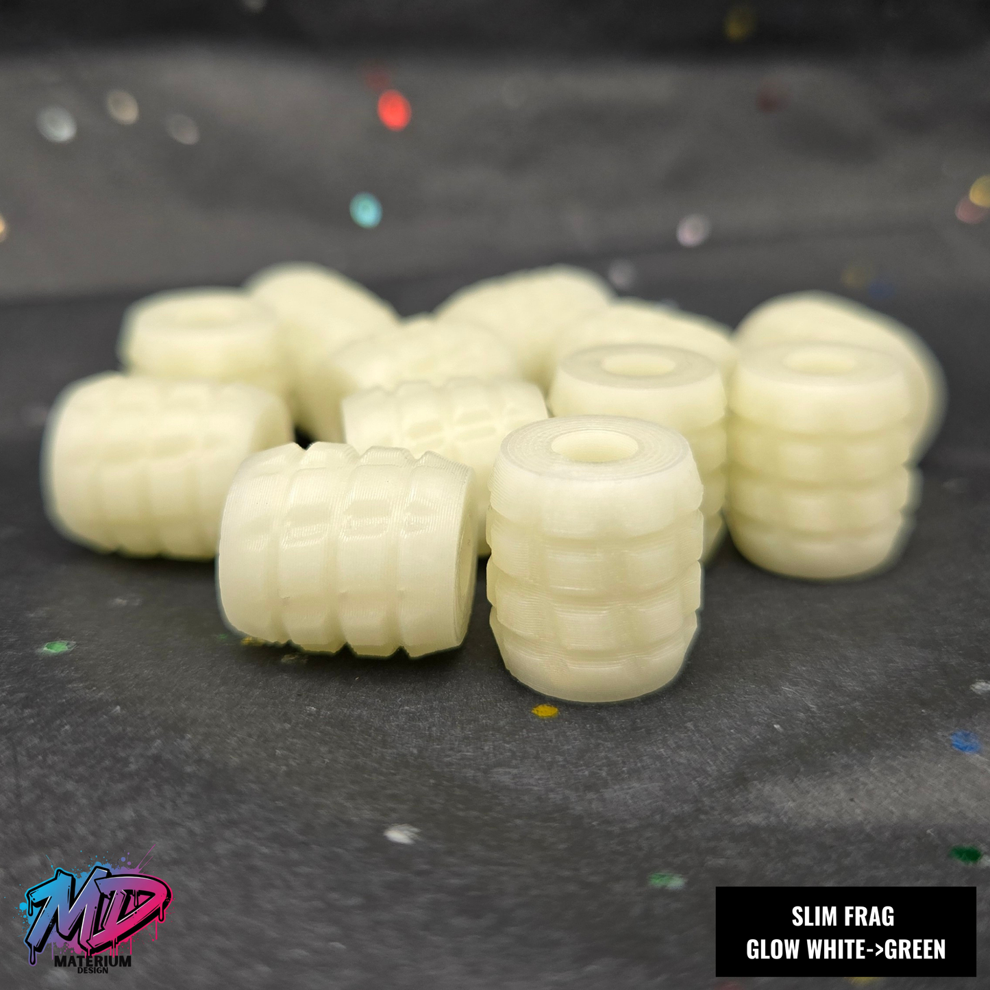 Paracord Bead Collection - Variety of Designs & Color
