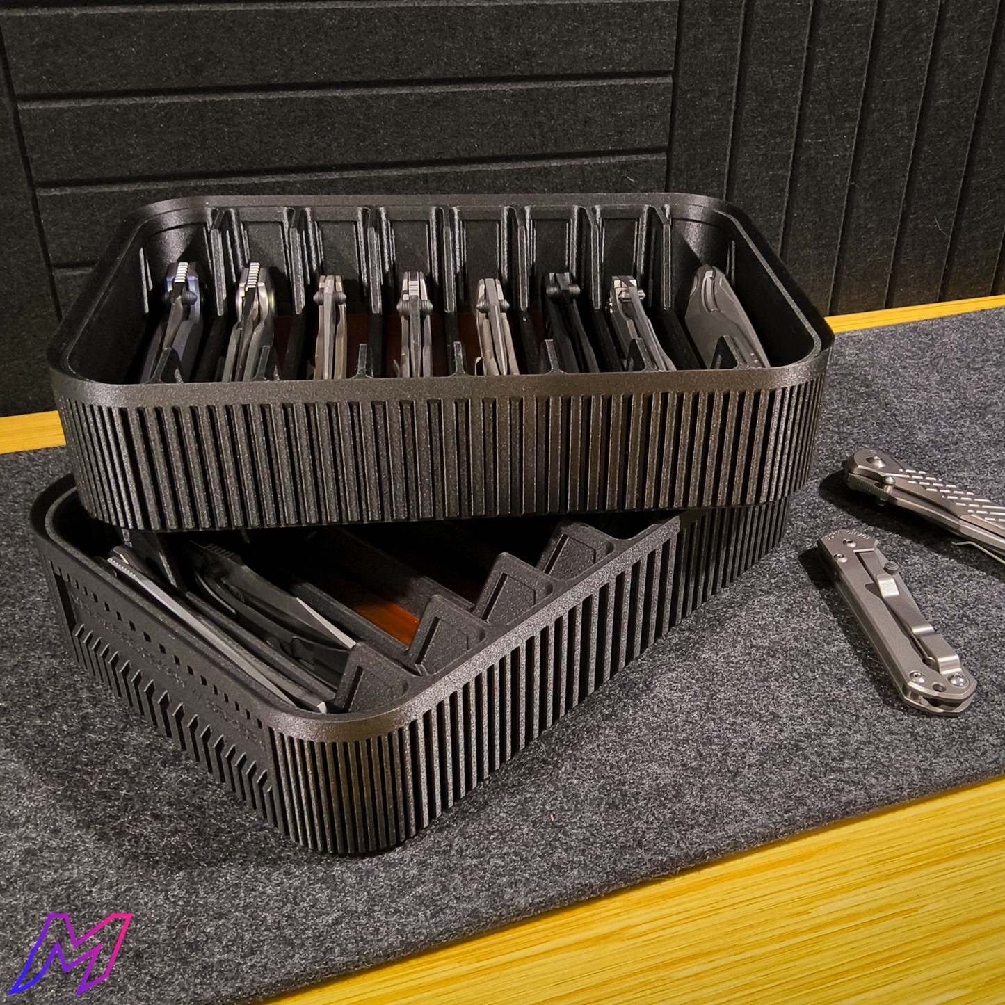 MATERIUM Vanguard Array with Shield lid, stacks with Catch and all Vanguard line modules
