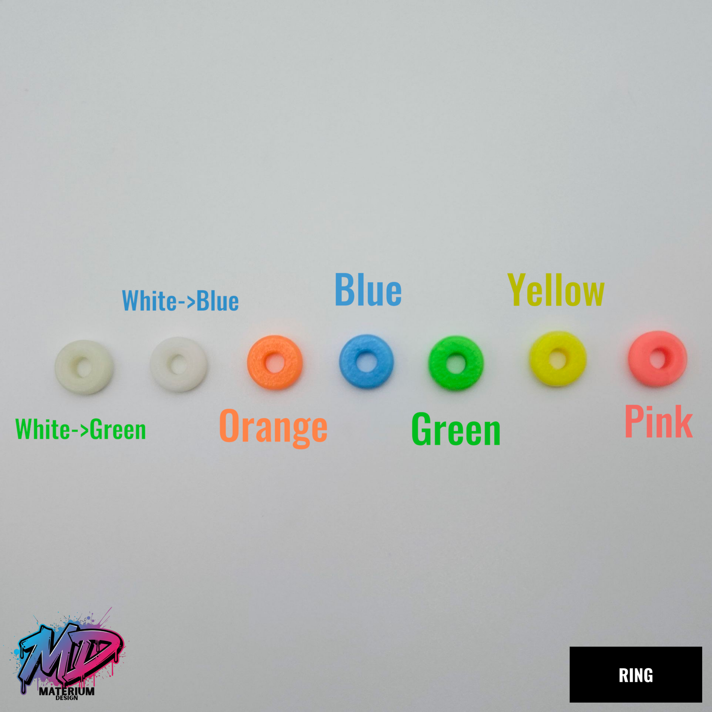 Paracord Bead Collection - Variety of Designs & Color