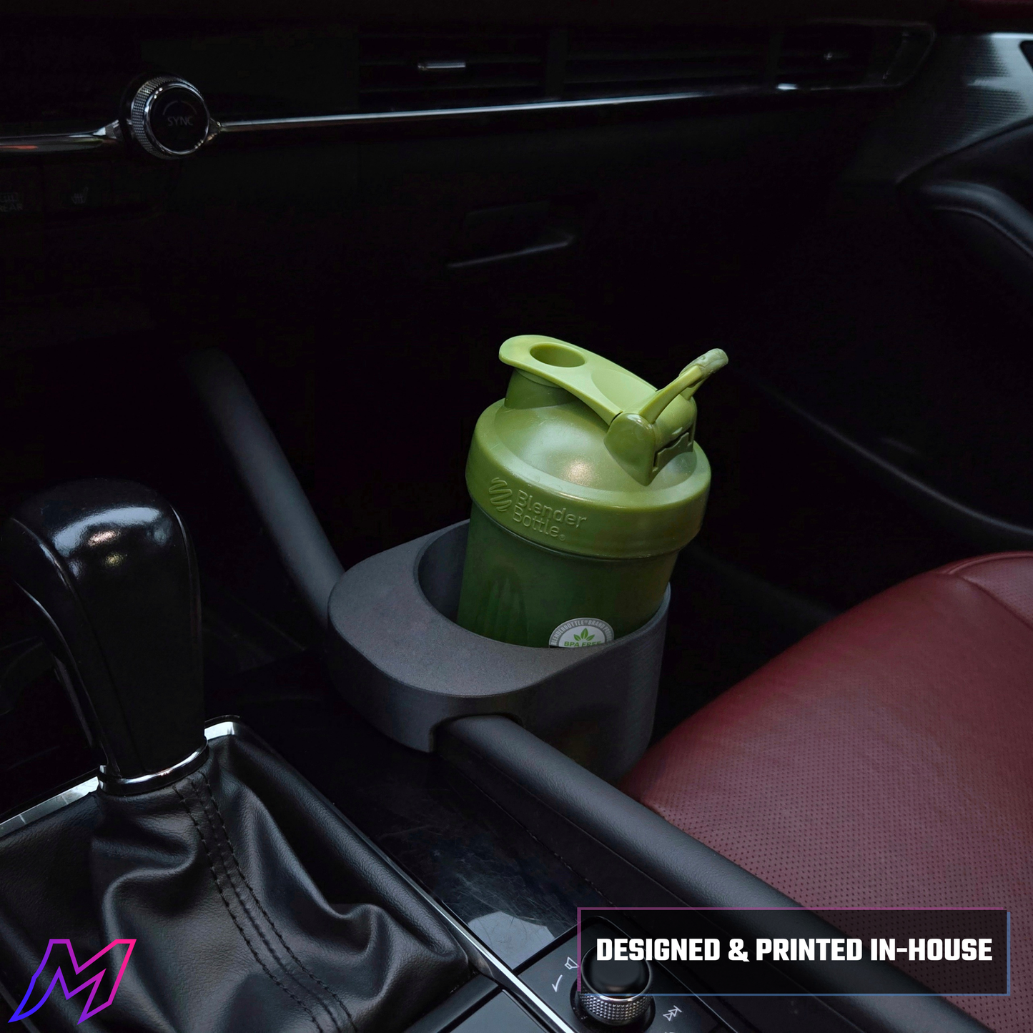 Mazda3 Water Bottle Holder | Gen 4 2019-2026 | Custom Console Fit