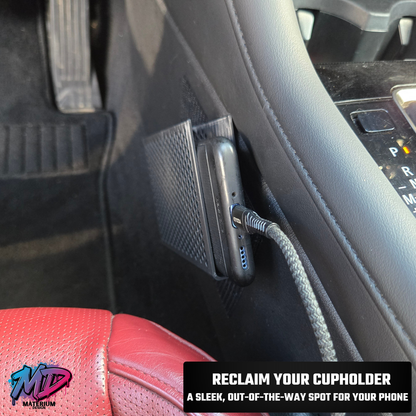 Universal Minimalist Car Phone Holder | Vertical Top-Load Edition