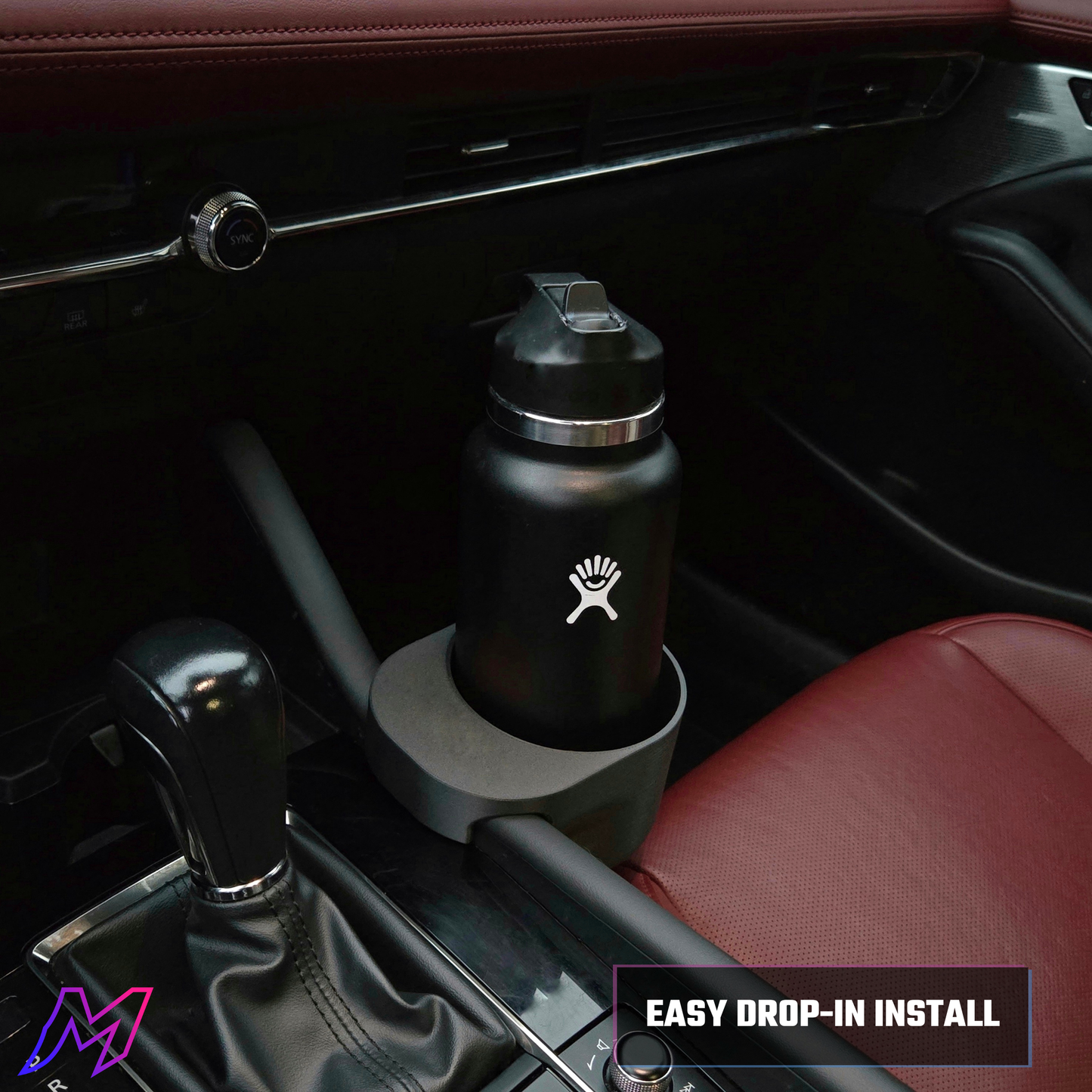 Mazda3 Water Bottle Holder | Gen 4 2019-2026 | Custom Console Fit