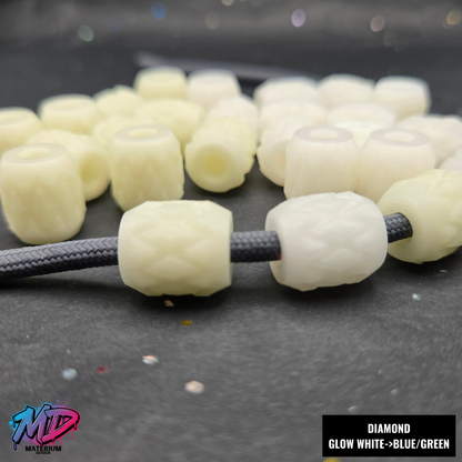 Paracord Bead Collection - Variety of Designs & Color