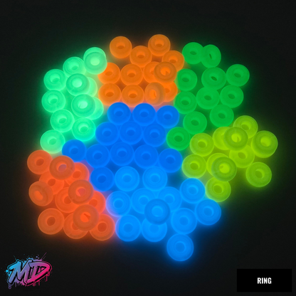 Paracord Bead Collection - Variety of Designs & Color
