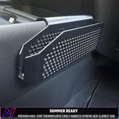 Mazda CX-50 phone holder dimensions 6.80 inch by 0.94 inch, fits iPhone Pro Max and Samsung Ultra