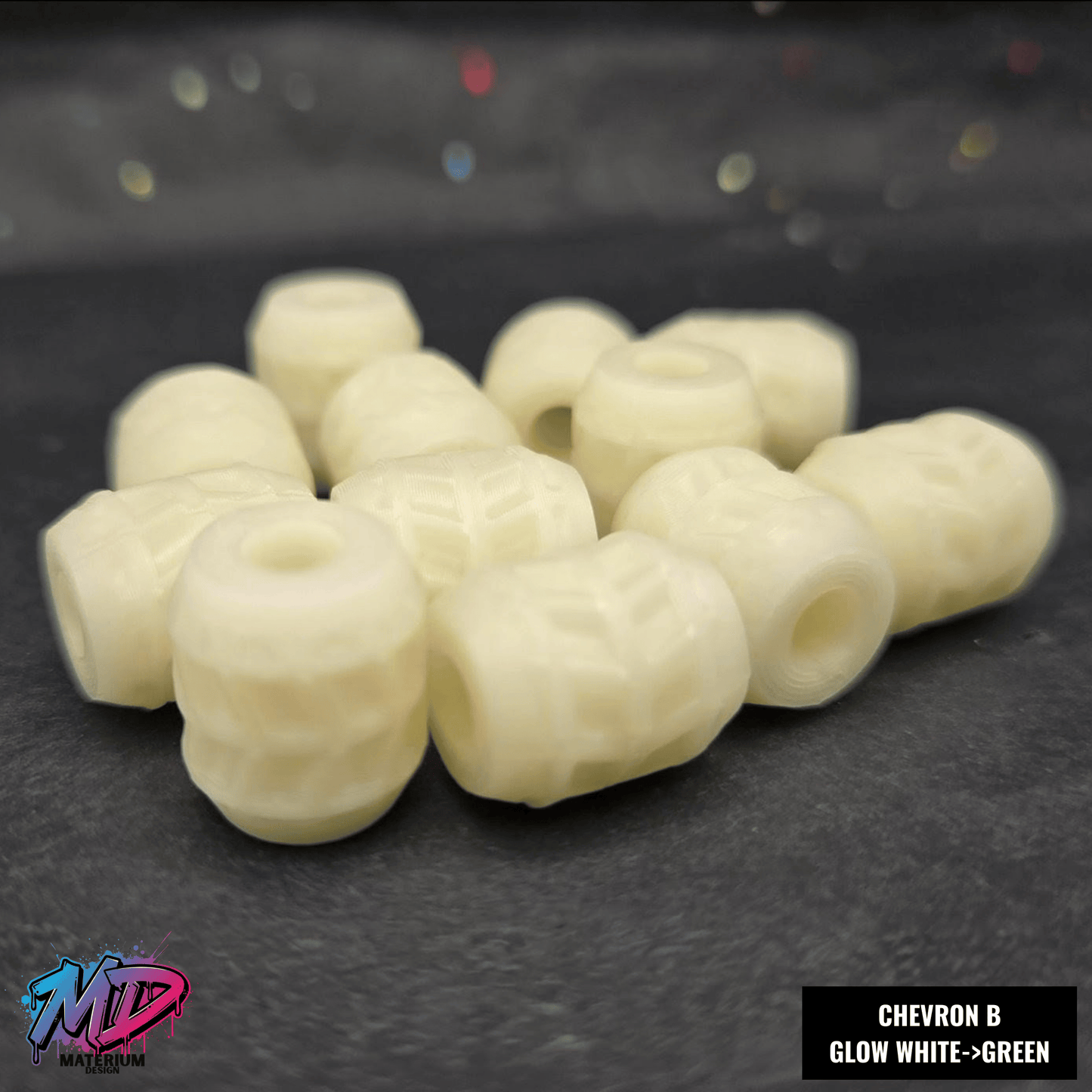 Paracord Bead Collection - Variety of Designs & Color