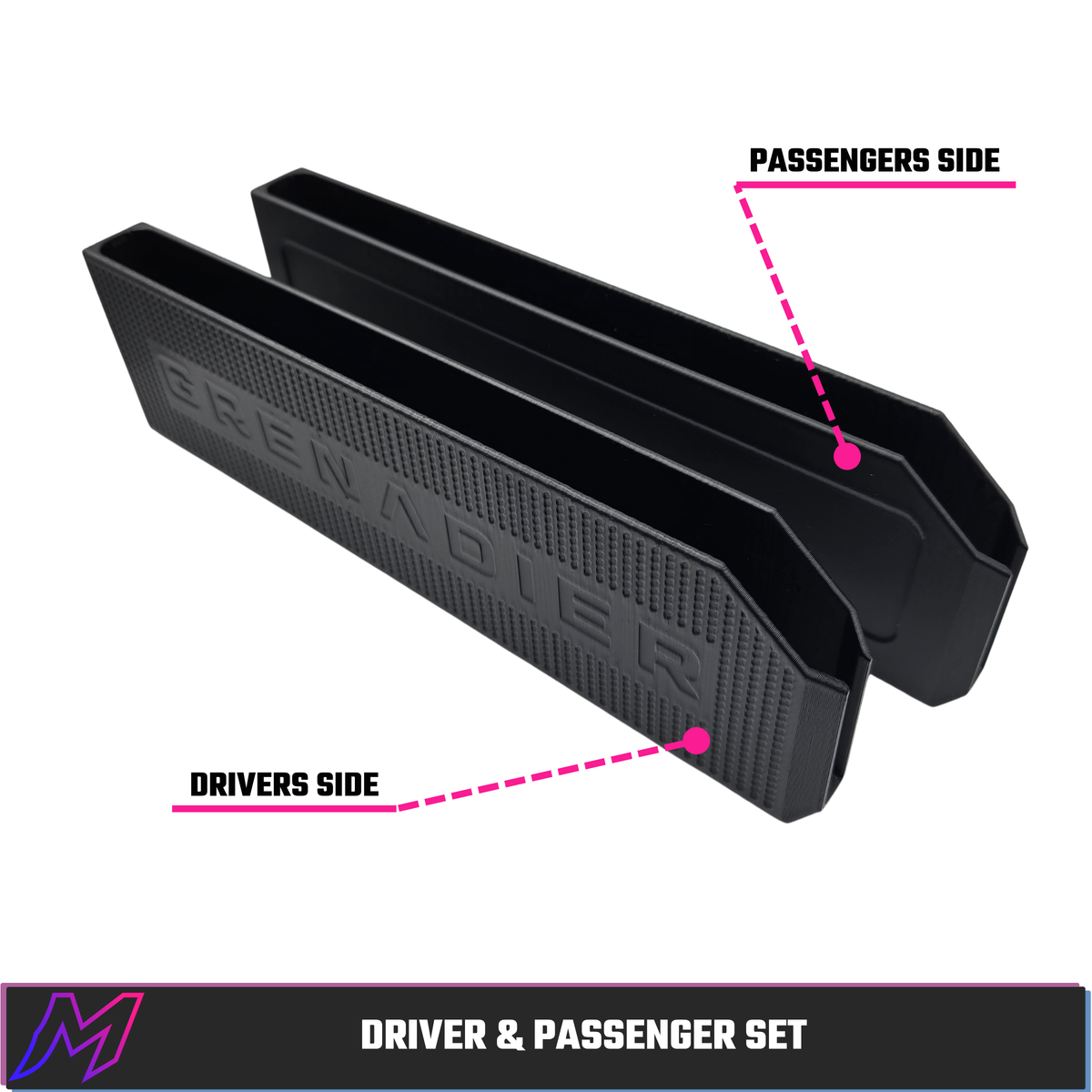 Ineos Grenadier Phone Holder | Slim Edition | OEM-Matched Center Console Mount