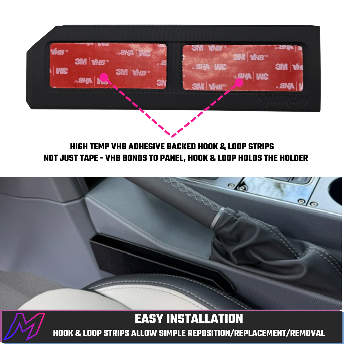 Ineos Grenadier Phone Holder | Slim Edition | OEM-Matched Center Console Mount