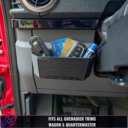 Ineos Grenadier Driver's Pocket | OEM-Matched Dash Storage