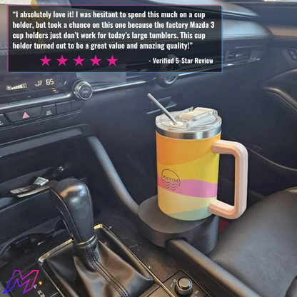 Mazda3 Water Bottle Holder | Gen 4 2019-2026 | Custom Console Fit