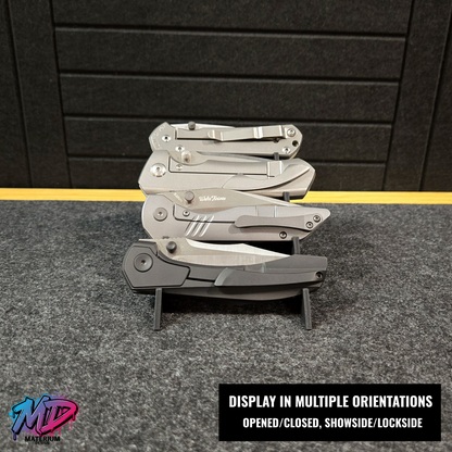 Parabola IV | Curved 4-Knife Display Stand
