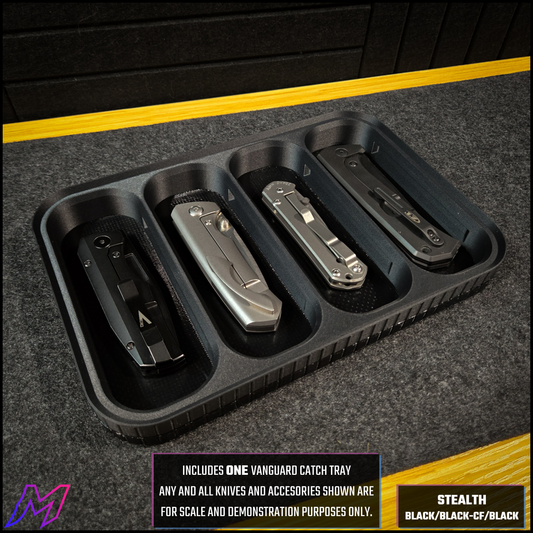 Vanguard Catch — Modular Knife Display Tray