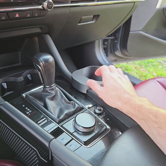 Mazda3 Water Bottle Holder | Gen 4 2019-2026 | Custom Console Fit